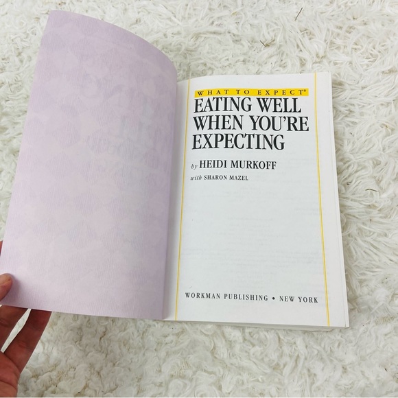 WHAT TO EXPECT eating well while your expecting pregnancy book - Picture 5 of 8